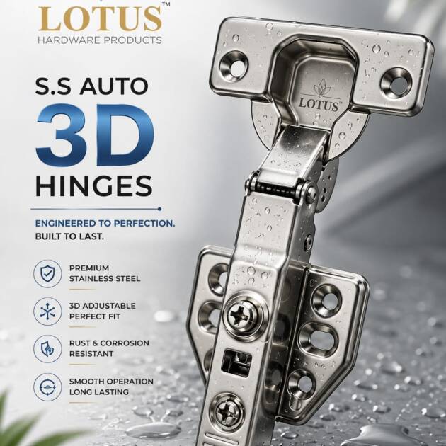 S.S 3D AUTO HINGES